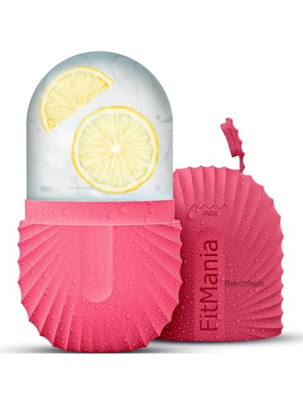 Ice Roller for Face with 2 Heads Facial Massager for Eye Puffiness Wrinkles